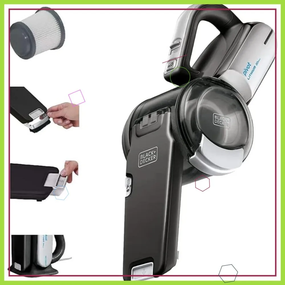 Cordless Handheld Vacuum with 200° Pivoting Nozzle, Strong Suction, Lightweight, Rechargeable Car Vacuum
Cordless Handheld Vacuum with 200° Pivoting Nozzle, Strong Suction, Lightweight, Rechargeable Car Vacuum