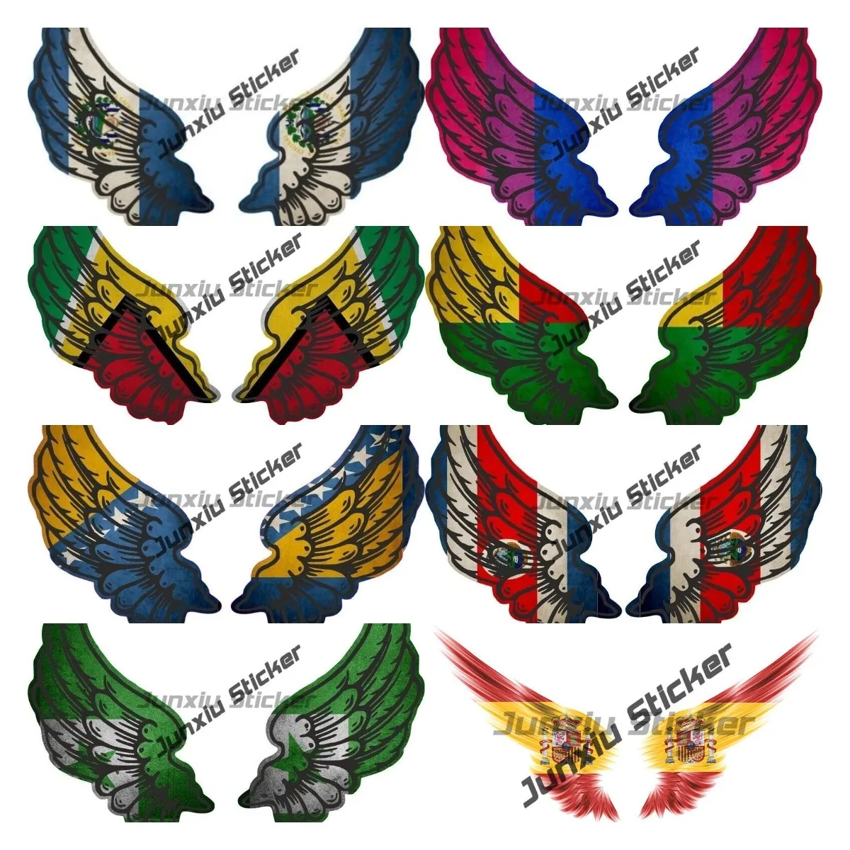 Creative Motorcycle Sticker flag country wings biker decal motorbik Camper Bumper Truck vinyl Decal Anime Cute Accessories Decor
Creative Motorcycle Sticker flag country wings biker decal motorbik Camper Bumper Truck vinyl Decal Anime Cute Accessories Decor