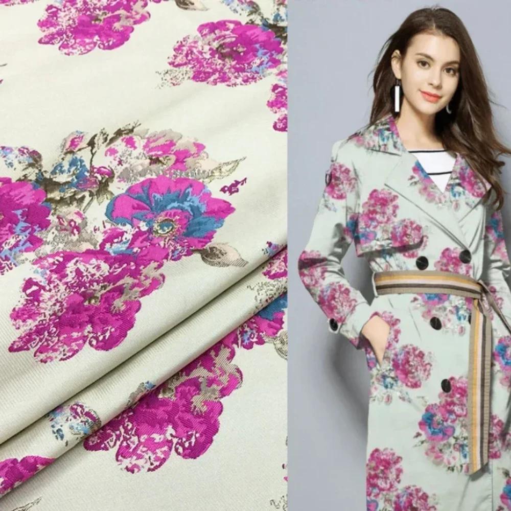 Bronzing Embossed Jacquard Fabric Autumn Winter Thick Dress Windbreaker Brocade Cloth By The Meter Diy Sewing Material
Bronzing Embossed Jacquard Fabric Autumn Winter Thick Dress Windbreaker Brocade Cloth By The Meter Diy Sewing Material