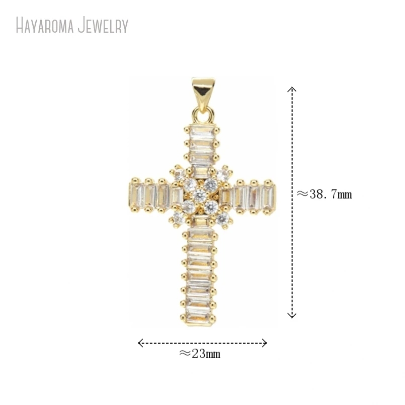5Pcs Copper Gold Color Cross Crisscross Metal Cubic Zirconia Jesus Jewelry Invisible Setting Christian Pendant
5Pcs Copper Gold Color Cross Crisscross Metal Cubic Zirconia Jesus Jewelry Invisible Setting Christian Pendant