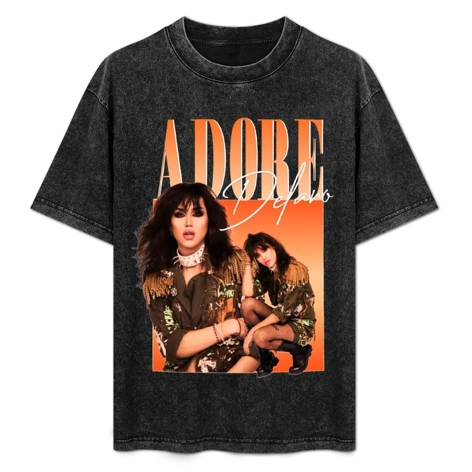 Adore Delano Retro Vintage Throwback T-Shirt Minimalist Plain Crew Neck T-Shirt
Adore Delano Retro Vintage Throwback T-Shirt Minimalist Plain Crew Neck T-Shirt
