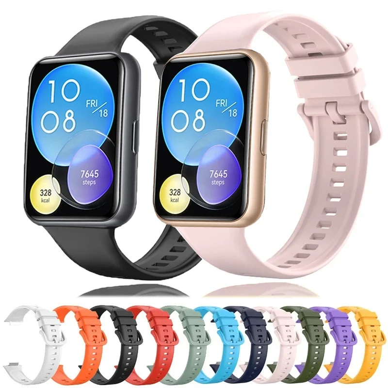 Ремешок силиконовый для Huawei Watch Fit 2, сменный Браслет для смарт-часов, однотонный
Ремешок силиконовый для Huawei Watch Fit 2, сменный Браслет для смарт-часов, однотонный
