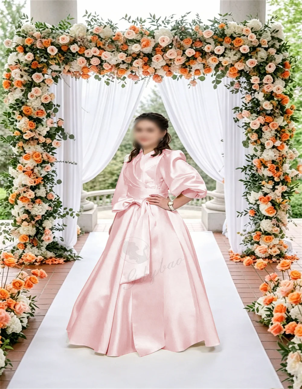 High Quality Custom Princess Girls' Back School Season Event Dress in Satin with 3/4 Puff Sleeves Young Girl's Bridesmaid Dress
High Quality Custom Princess Girls' Back School Season Event Dress in Satin with 3/4 Puff Sleeves Young Girl's Bridesmaid Dress