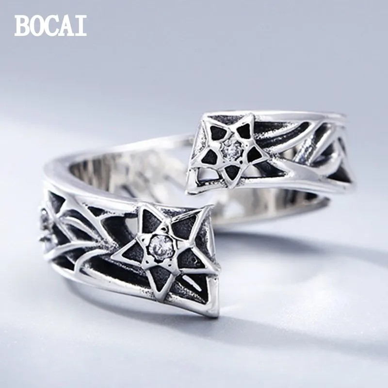 BOCAI Новинка S925 Стерлинговое Серебро Ретро изношенная индивидуальная Регулируемая фотография, подарок мужчине и женщине
BOCAI Новинка S925 Стерлинговое Серебро Ретро изношенная индивидуальная Регулируемая фотография, подарок мужчине и женщине