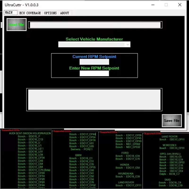 ECU Software 6 IN 1 PACKAGE HardCut Limiter Diesel + Petrol Engine UltraCuttr + Pop&Bang + HARDCUT VMAX + HotStartr + QLaunchr
ECU Software 6 IN 1 PACKAGE HardCut Limiter Diesel + Petrol Engine UltraCuttr + Pop&Bang + HARDCUT VMAX + HotStartr + QLaunchr
