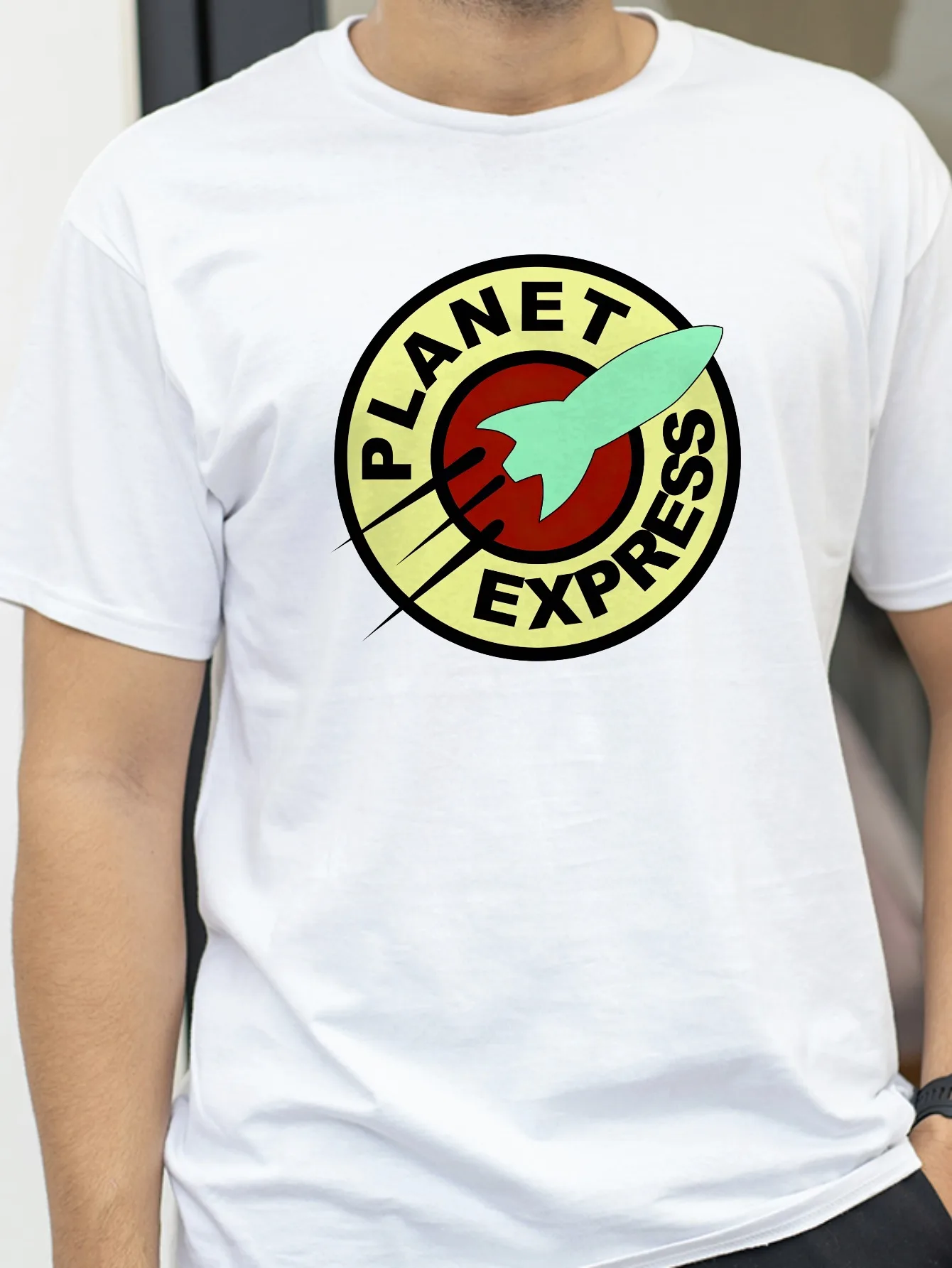 Planet Express Printed Breathable Round Neck Mens Tee Pure Cotton Simple Fashionable Casual Wear Lightweight Soft Mens T-shirt
Planet Express Printed Breathable Round Neck Mens Tee Pure Cotton Simple Fashionable Casual Wear Lightweight Soft Mens T-shirt