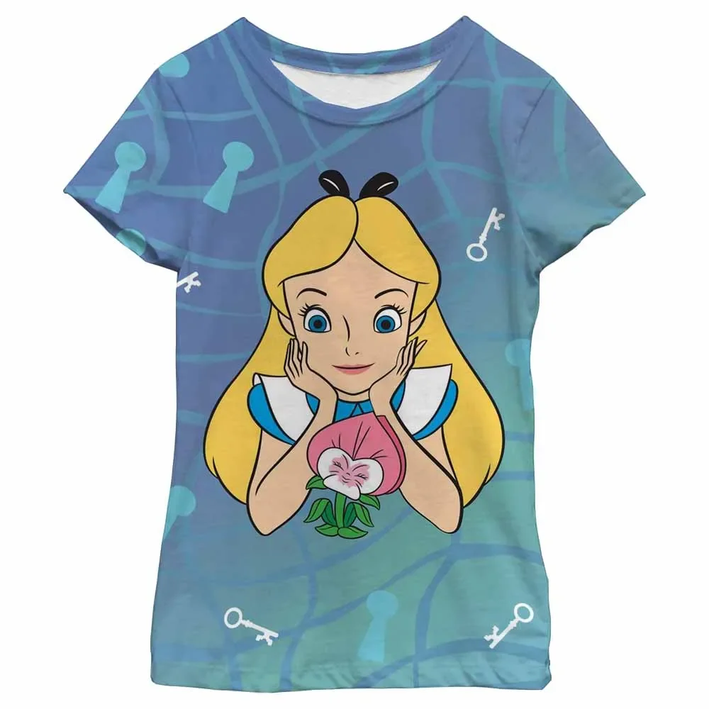 Футболка Kawaii Anna Elsa «Холодное сердце», топы для девочек, футболки, детская одежда для девочек, футболки с изображением Диснея, детский удобный костюм с короткими рукавами
Футболка Kawaii Anna Elsa «Холодное сердце», топы для девочек, футболки, детская одежда для девочек, футболки с изображением Диснея, детский удобный костюм с короткими рукавами