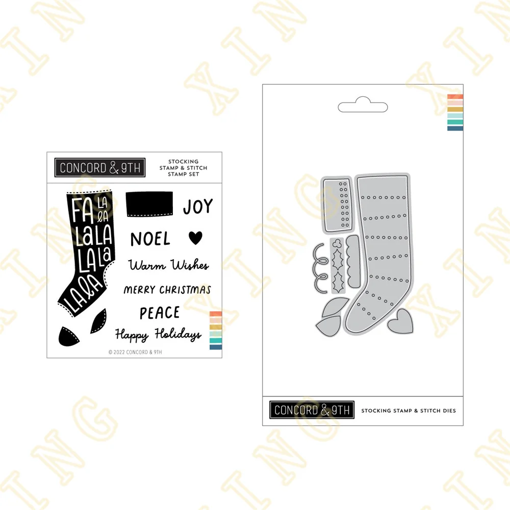 Christmas Stocking Metal Cutting Dies Stamps Scrapbook Diary Decoration Embossing Cut Dies Template DIY Greeting Card Handmade
Christmas Stocking Metal Cutting Dies Stamps Scrapbook Diary Decoration Embossing Cut Dies Template DIY Greeting Card Handmade