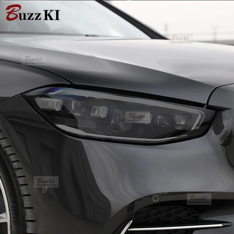 For Mercedes Benz S Class W222 C217 A217 W223 Car Headlight Protective Film Smoked Black Tint Wrap Vinyl Transparent TPU Sticker
For Mercedes Benz S Class W222 C217 A217 W223 Car Headlight Protective Film Smoked Black Tint Wrap Vinyl Transparent TPU Sticker