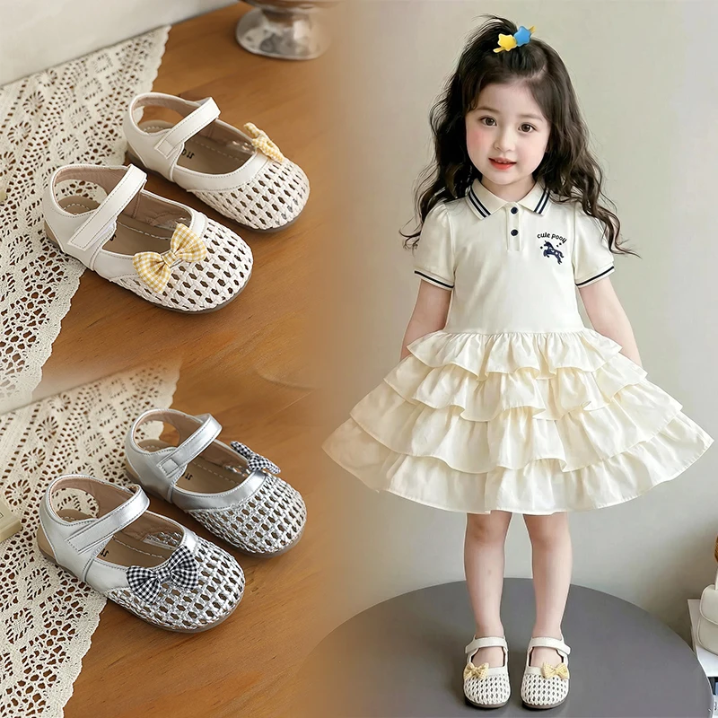 Mumoresip Girls Breathable Flat Sandals Summer Plaid Bow Kids Dress Mary Jane Sandals Mesh Breathable Children's Causal Shoes
Mumoresip Girls Breathable Flat Sandals Summer Plaid Bow Kids Dress Mary Jane Sandals Mesh Breathable Children's Causal Shoes