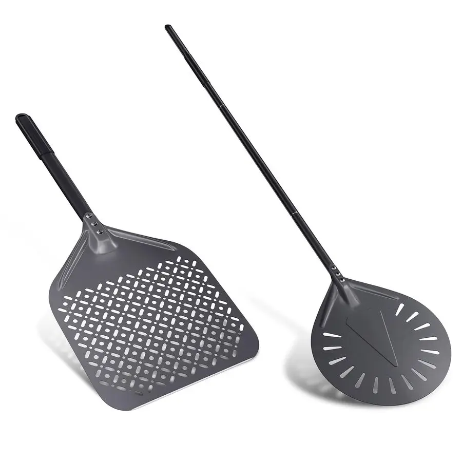 Дюймовый 9-дюймовый набор пиццы, перфорированная поворотная кожух для пиццы, профессиональное алюминиевое весло для пиццы 12 x 14 для домашней пиццы, пиццы
Дюймовый 9-дюймовый набор пиццы, перфорированная поворотная кожух для пиццы, профессиональное алюминиевое весло для пиццы 12 x 14 для домашней пиццы, пиццы