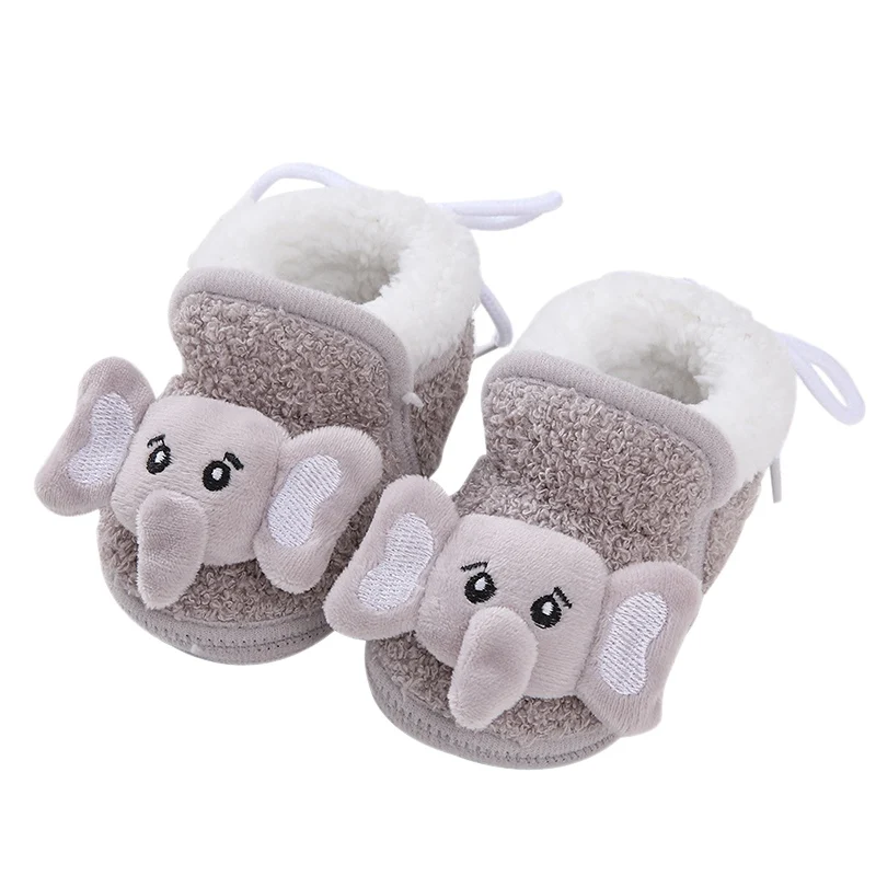 Cute Plush Cartoon Decoration Babies' Cute Snow Boots Babies' Soft-soled Toddler Shoes For Baby Cotton-padded Shoes
Cute Plush Cartoon Decoration Babies' Cute Snow Boots Babies' Soft-soled Toddler Shoes For Baby Cotton-padded Shoes