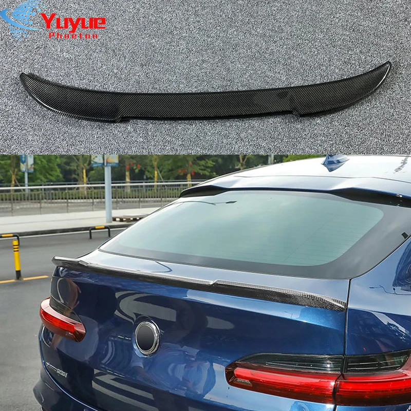 For BMW G02 X4 2019 Car Accessories High Quality Carbon Fiber Rear Roof Spoiler Tail Trunk Wing Decoration
For BMW G02 X4 2019 Car Accessories High Quality Carbon Fiber Rear Roof Spoiler Tail Trunk Wing Decoration