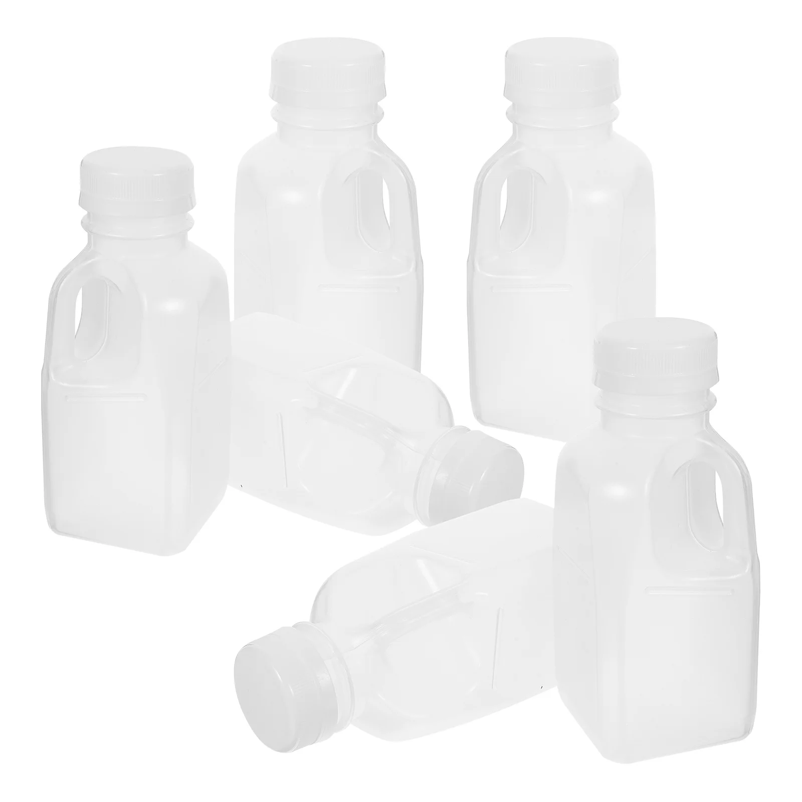 6Pcs Anti-Leak Transparent Juice Bottles Portable Milk Tea Containers for Indoor Outdoor Use Plastic Juice Bottles
6Pcs Anti-Leak Transparent Juice Bottles Portable Milk Tea Containers for Indoor Outdoor Use Plastic Juice Bottles