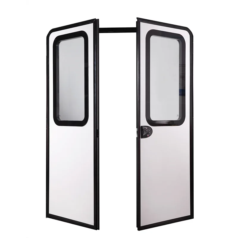 Trailer RV accessories, aluminum alloy left and right double-open anti-theft doors
Trailer RV accessories, aluminum alloy left and right double-open anti-theft doors