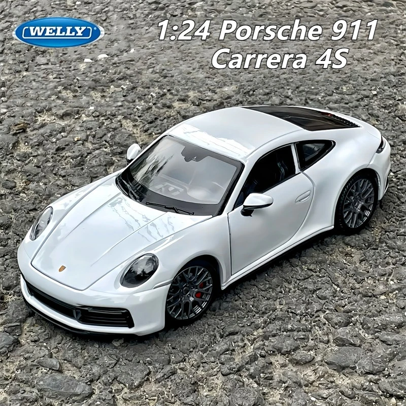 WELLY 1:24 Porsche 911 Carrera 4S Sports Car Simulation Alloy Car Model Toy Children's Birthday Gift Collection Ornament
WELLY 1:24 Porsche 911 Carrera 4S Sports Car Simulation Alloy Car Model Toy Children's Birthday Gift Collection Ornament