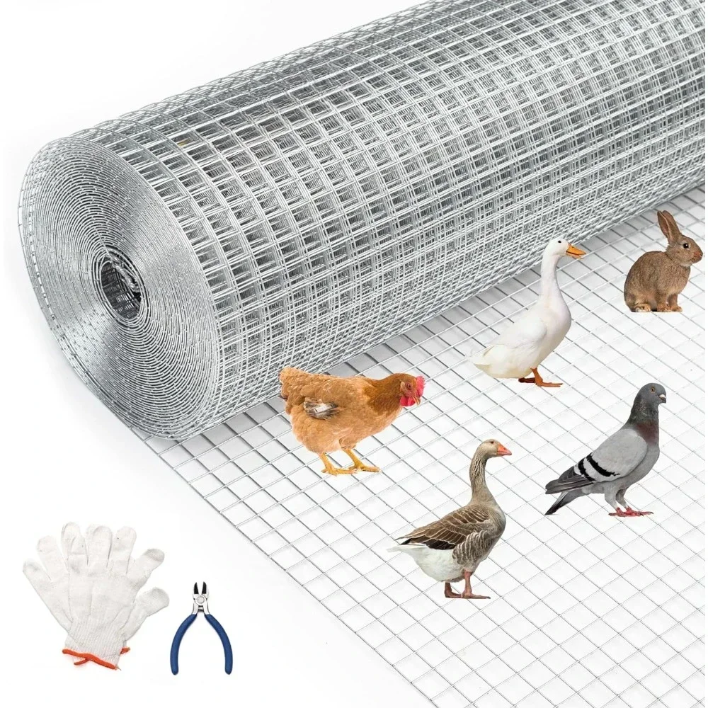 AWire Fence, Galvanized Welded Garden Fence, Roll Square Mesh, Chicken Rabbit Snake Cage Heavy Duty Welded Fence
AWire Fence, Galvanized Welded Garden Fence, Roll Square Mesh, Chicken Rabbit Snake Cage Heavy Duty Welded Fence
