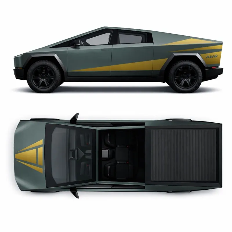 Car Vinyl Stickers For Tesla Cybertruck pickup Appearance modification customized Racing AWD Sport decals
Car Vinyl Stickers For Tesla Cybertruck pickup Appearance modification customized Racing AWD Sport decals