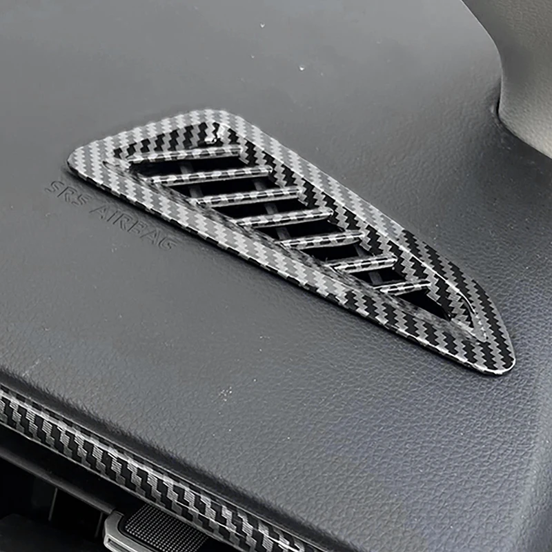 Carbon Fiber Color Dashboard Air Conditioning Outlet Frame Decoration Cover Trim For Toyota Corolla 2019-2023 LHD Car Styling
Carbon Fiber Color Dashboard Air Conditioning Outlet Frame Decoration Cover Trim For Toyota Corolla 2019-2023 LHD Car Styling