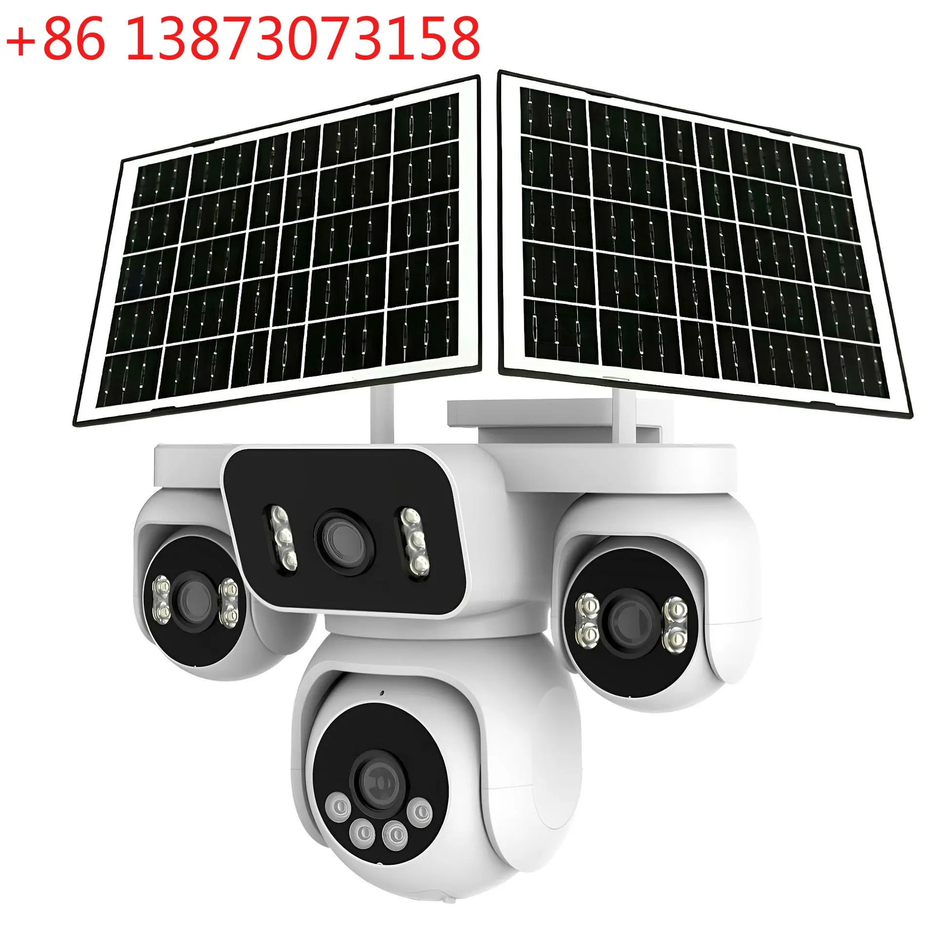 HiEasy Solar Four Eye Four Screen Solar Camera Outdoor AOV Camera 8 million high definition night vision
HiEasy Solar Four Eye Four Screen Solar Camera Outdoor AOV Camera 8 million high definition night vision