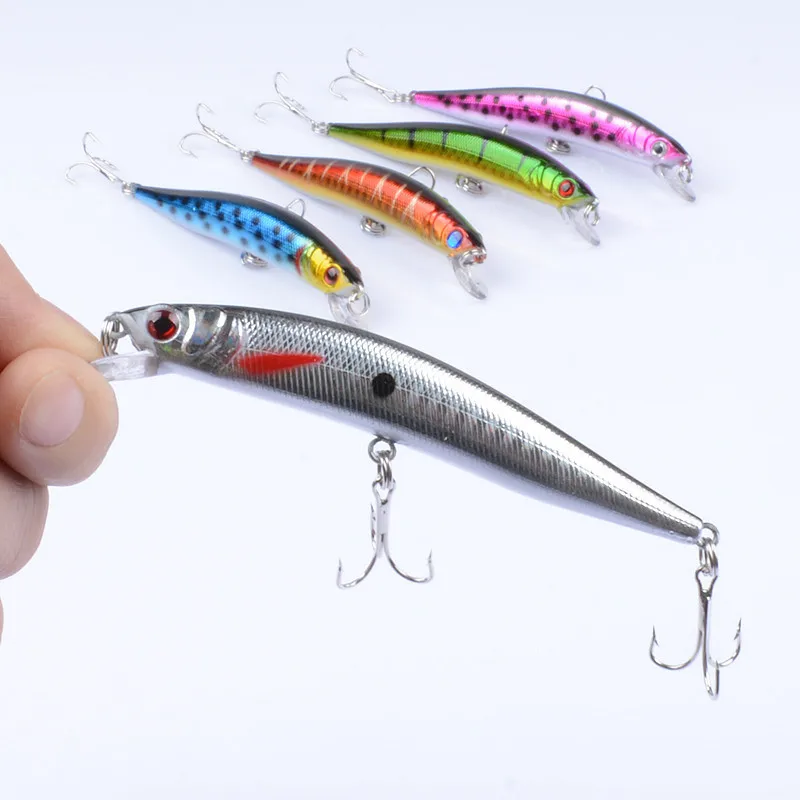 New Hot Floating Minnow 9.7cm 8.6g Lifelike Plastic Hard Lures Long Cast Freshwater Saltwater Bass Perch Trout Durable Tackles
New Hot Floating Minnow 9.7cm 8.6g Lifelike Plastic Hard Lures Long Cast Freshwater Saltwater Bass Perch Trout Durable Tackles