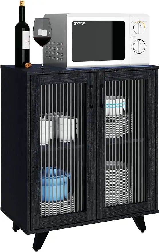 Kitchen Buffet Server Table Accent Sideboard Cupboard Server Buffet Console Table with Doors Cabinet(27inch/49inch, Black/White)
Kitchen Buffet Server Table Accent Sideboard Cupboard Server Buffet Console Table with Doors Cabinet(27inch/49inch, Black/White)