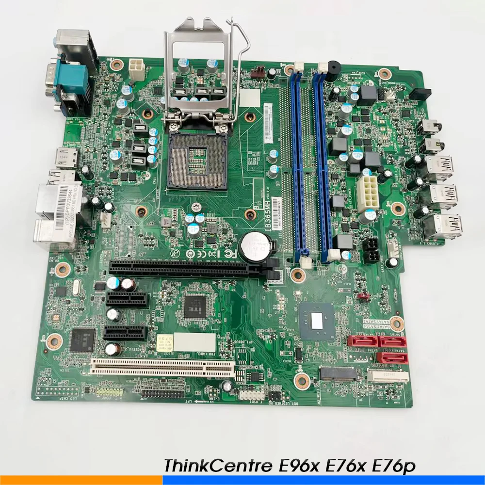 Desktop PC Motherboard For Lenovo ThinkCentre E96x E76x E76p IB365MH 5B20U53853 B365 DDR4 Mainboard
Desktop PC Motherboard For Lenovo ThinkCentre E96x E76x E76p IB365MH 5B20U53853 B365 DDR4 Mainboard