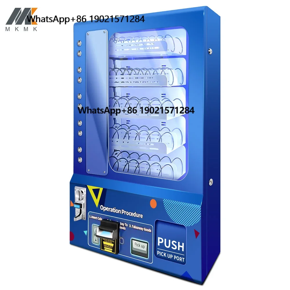 Wall-mounted Touch Screen Vending Machine Cloud Background Control Small Vending Machine
Wall-mounted Touch Screen Vending Machine Cloud Background Control Small Vending Machine