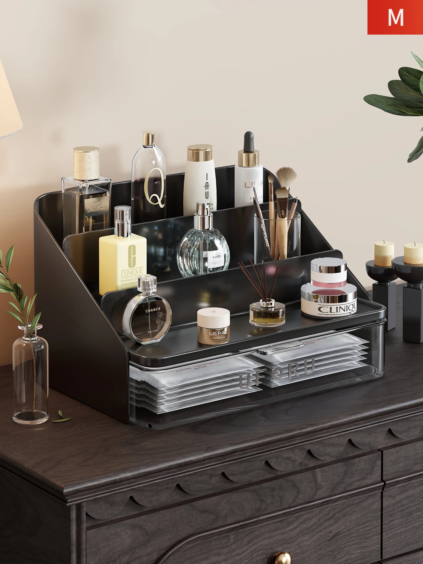 Desktop eup Organizer Box Dery pe Skin Care Products Lipsti Perfume Storage Case Square ape Cosmetic Holder
Desktop eup Organizer Box Dery pe Skin Care Products Lipsti Perfume Storage Case Square ape Cosmetic Holder