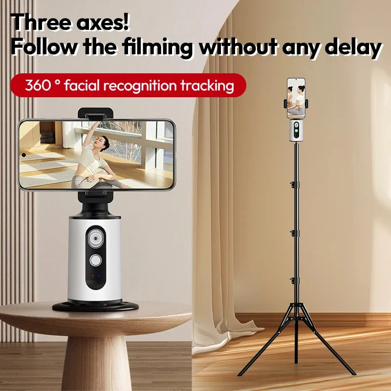 2025 New 360 Rotation Follow-up Gimbal Stabilizer Monopod Desktop Tracking Gimbal with Remote for Tiktok Live Photography
2025 New 360 Rotation Follow-up Gimbal Stabilizer Monopod Desktop Tracking Gimbal with Remote for Tiktok Live Photography