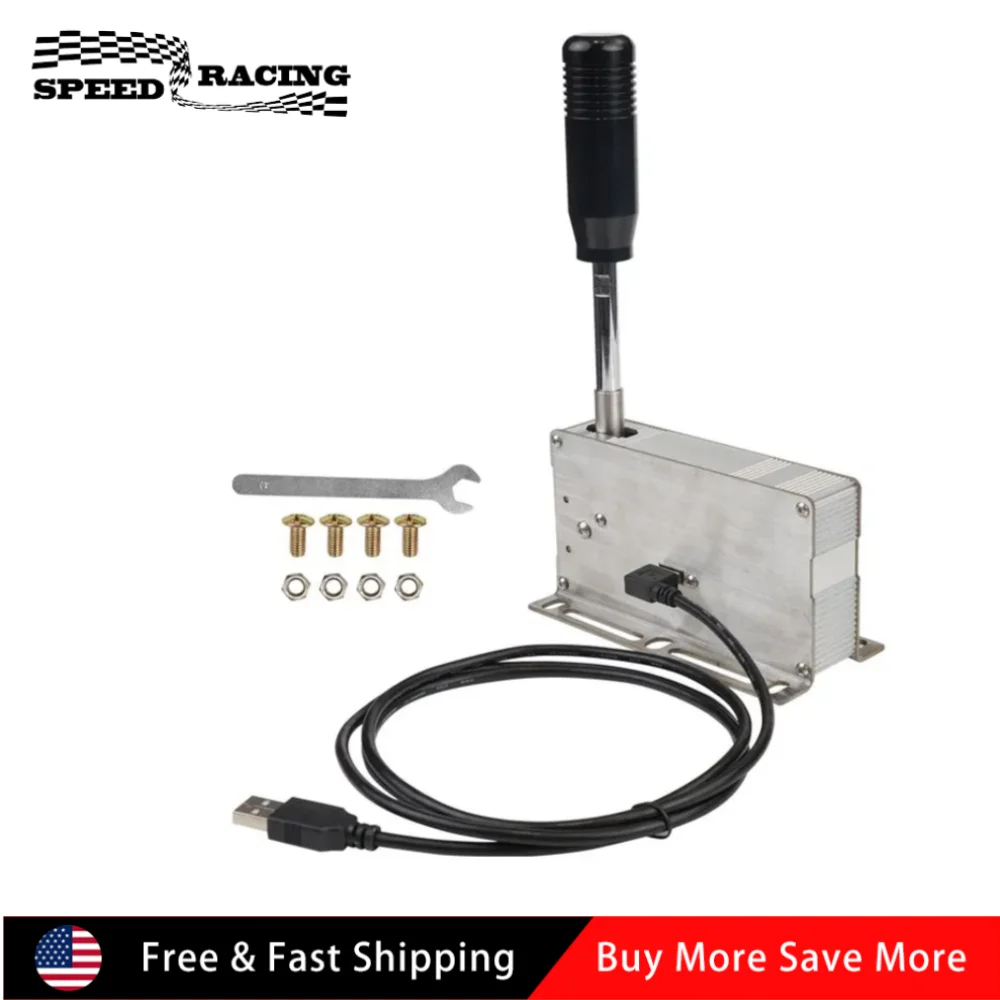 Sim Racing Games Sequential Shifter Fit for Logitech G25 G27 G29 G920 G923 Thrustmaster T300RS/GT T500 for ETS2
Sim Racing Games Sequential Shifter Fit for Logitech G25 G27 G29 G920 G923 Thrustmaster T300RS/GT T500 for ETS2