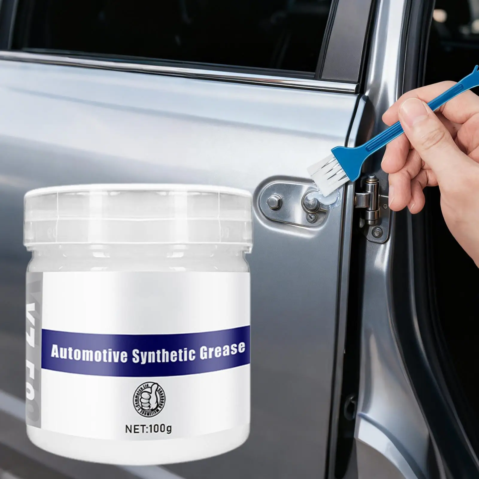 Bearing Grease High-Temp Noise Reduction Lube 100g All Purpose Car Track Lubricant for Garage Door Hinge Rail Reel Lock Tube
Bearing Grease High-Temp Noise Reduction Lube 100g All Purpose Car Track Lubricant for Garage Door Hinge Rail Reel Lock Tube