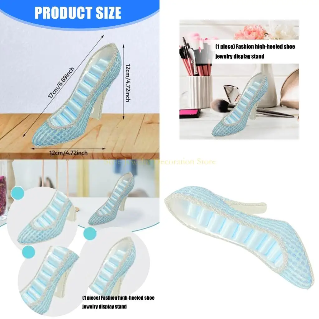 D46E Compact Resin Jewelry Holder Organiser For Earrings Necklaces Home Store Decoration
D46E Compact Resin Jewelry Holder Organiser For Earrings Necklaces Home Store Decoration