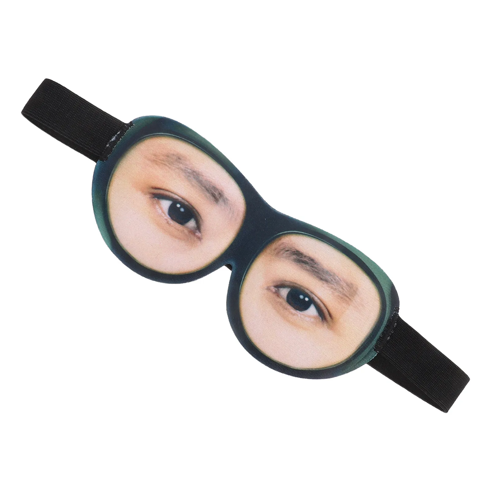 Glasses Eye Sleeping Mask 3D Spoof Stereoscopic Eyeshade Adjustable String Lightweight Soft Polyester for Home Travel Eye
Glasses Eye Sleeping Mask 3D Spoof Stereoscopic Eyeshade Adjustable String Lightweight Soft Polyester for Home Travel Eye