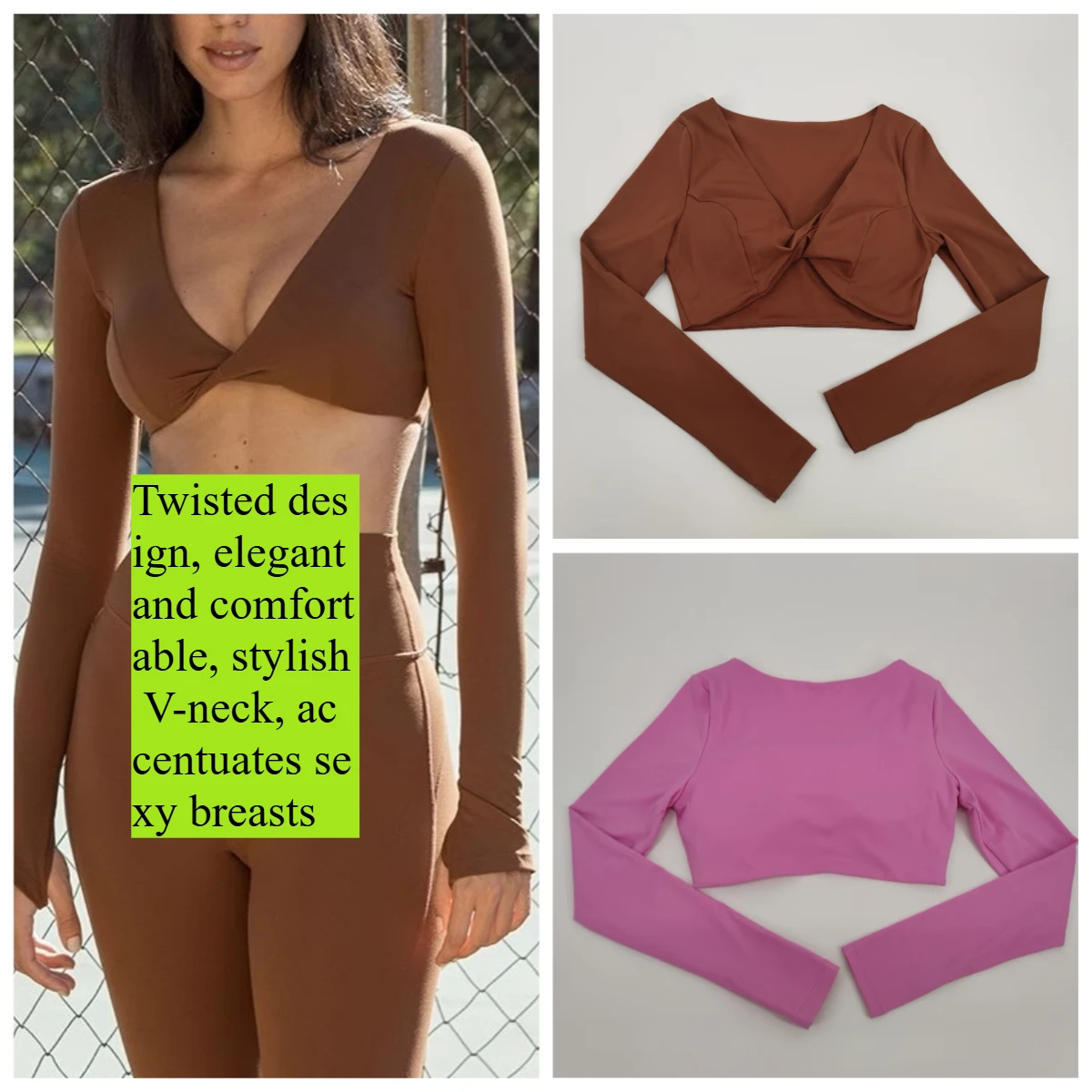 New V-neck Leakage Belly Button Tight Fitting Top for Women Pilates Sports Long Sleeved Women Fitness Running Top for Women 2025
New V-neck Leakage Belly Button Tight Fitting Top for Women Pilates Sports Long Sleeved Women Fitness Running Top for Women 2025