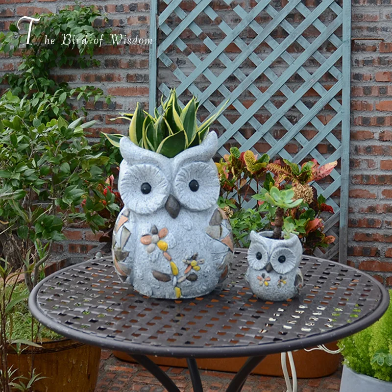 Cute Owl Planter Pot Cartoon Animal Flower Pot Resin Statue Outdoor Garden Decor Yard Balcony KindergartenDisplay Home RoomDecor
Cute Owl Planter Pot Cartoon Animal Flower Pot Resin Statue Outdoor Garden Decor Yard Balcony KindergartenDisplay Home RoomDecor
