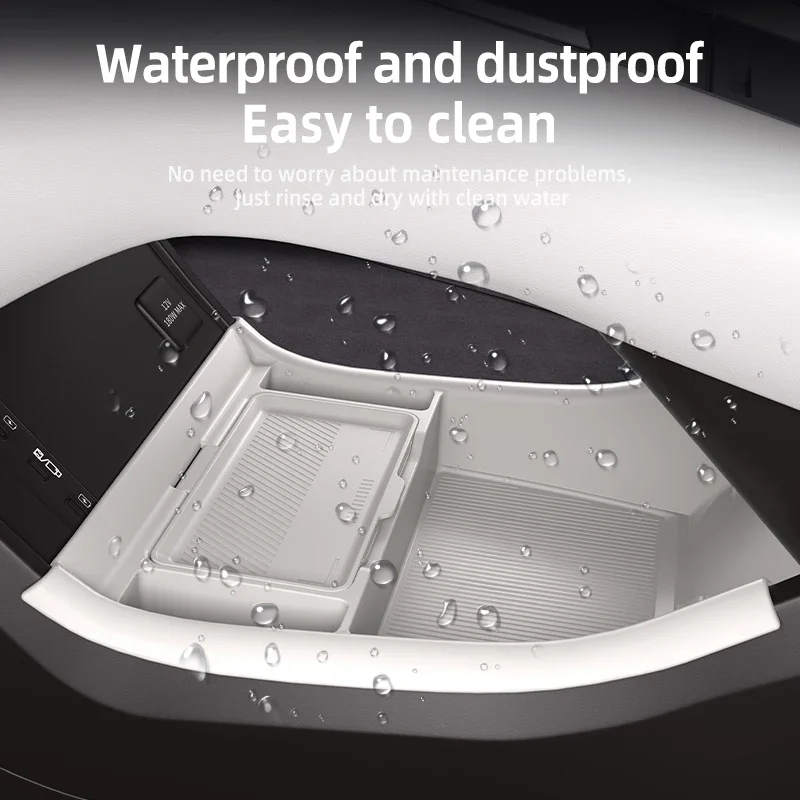 Силиконовый коврик-органайзер для центральной консоли DENZA N9 N8 (2025 г.), устанавливаемый под отсеком для хранения, для интерьера автомобиля
Силиконовый коврик-органайзер для центральной консоли DENZA N9 N8 (2025 г.), устанавливаемый под отсеком для хранения, для интерьера автомобиля