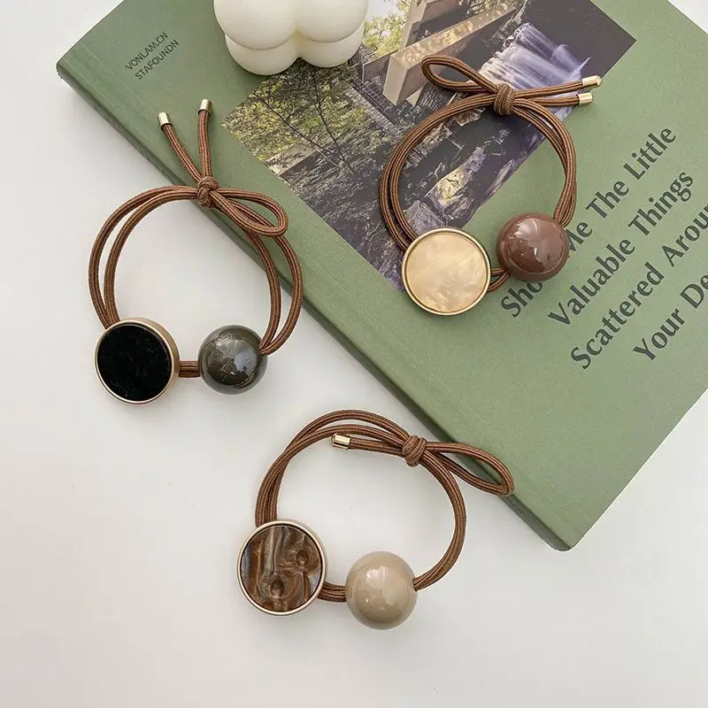 Korean Light Luxury Hair Tie Premium Exquisite for Low Ponytail Women Daily Use Elastic Ponytail Holder Soft Black
Korean Light Luxury Hair Tie Premium Exquisite for Low Ponytail Women Daily Use Elastic Ponytail Holder Soft Black