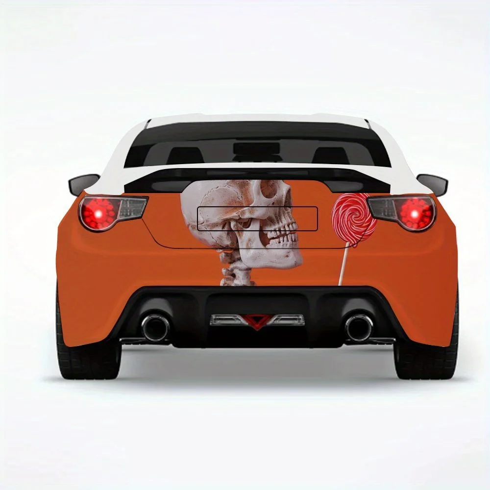Скелет с леденцом, виниловая наклейка на заднюю часть автомобиля, водонепроницаемые самоклеящиеся виниловые наклейки для хвоста и бампера автомобиля, украшение
Скелет с леденцом, виниловая наклейка на заднюю часть автомобиля, водонепроницаемые самоклеящиеся виниловые наклейки для хвоста и бампера автомобиля, украшение