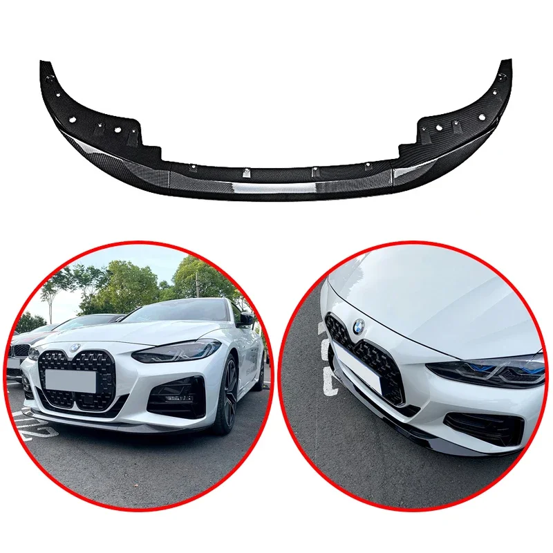 For BMW 4 Series G22 G23 2020+ MP Style Car Front Bumper Spoiler Lip Glossy Black Or Carbon Fiber Look Body Kit
For BMW 4 Series G22 G23 2020+ MP Style Car Front Bumper Spoiler Lip Glossy Black Or Carbon Fiber Look Body Kit