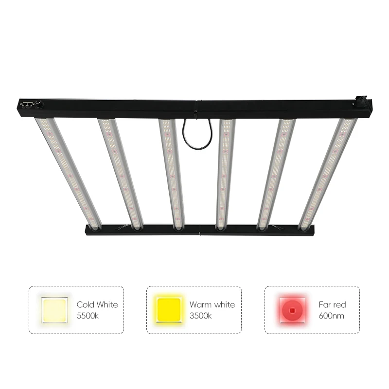 Vertical Farm Commercial Plant 720W Full Spectrum Led Grow Light White Light Bar for Indoor Hydroponic Greenhouse Growing Use
Vertical Farm Commercial Plant 720W Full Spectrum Led Grow Light White Light Bar for Indoor Hydroponic Greenhouse Growing Use