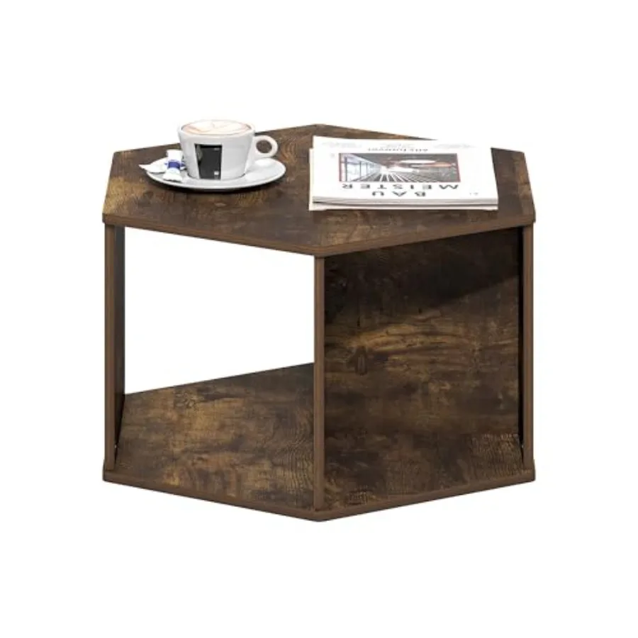 Simple Design Coffee Table Hexagon Modern Coffee Table with Open Shelf Vertical or Horizontal Side Table for Living Room Bedroo
Simple Design Coffee Table Hexagon Modern Coffee Table with Open Shelf Vertical or Horizontal Side Table for Living Room Bedroo