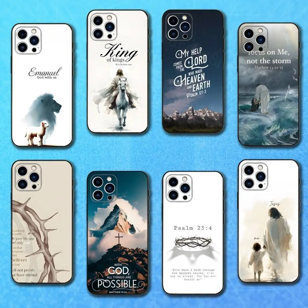 Jesus Bible Verses Belief Phone Case For iPhone 16,15,14,13,12,11 Plus,Pro Max,XS,X,XR,SE,Mini,8,7,Soft Silicone Black Cover
Jesus Bible Verses Belief Phone Case For iPhone 16,15,14,13,12,11 Plus,Pro Max,XS,X,XR,SE,Mini,8,7,Soft Silicone Black Cover