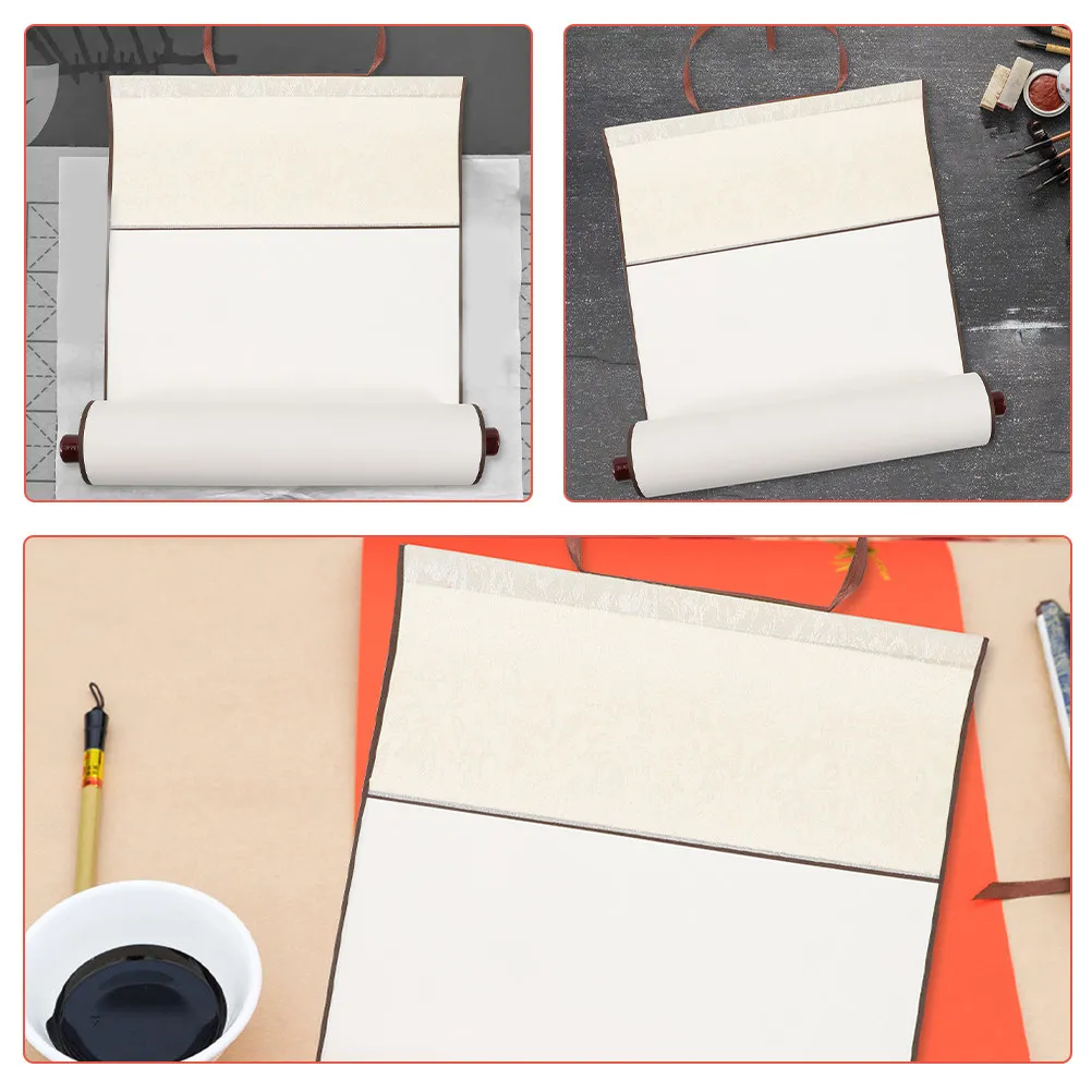 Chinese Calligraphy Blank Scroll Art Wall Hanging Scroll for Painting Writing Ink Absorption Practice Rice Paper Calligraphy
Chinese Calligraphy Blank Scroll Art Wall Hanging Scroll for Painting Writing Ink Absorption Practice Rice Paper Calligraphy