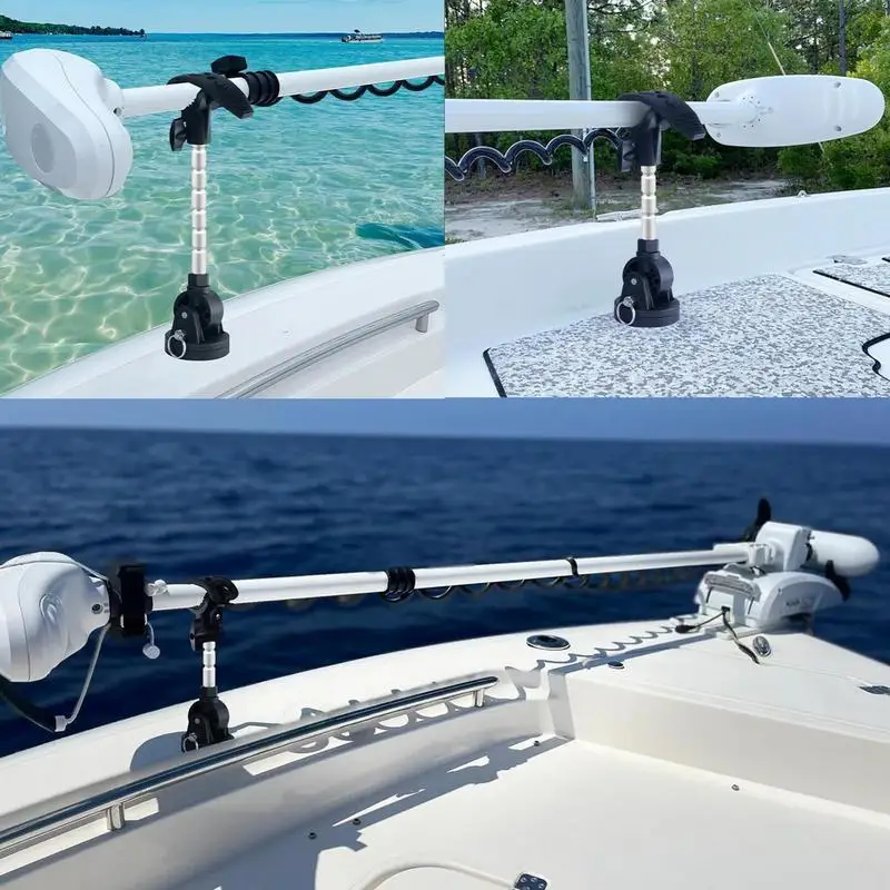 Trolling Motor Support Trolling Motor Mounting Bracket Boat Accessory Support Holder Stand Motor Stabilizer Holder 
Trolling Motor Support Trolling Motor Mounting Bracket Boat Accessory Support Holder Stand Motor Stabilizer Holder
