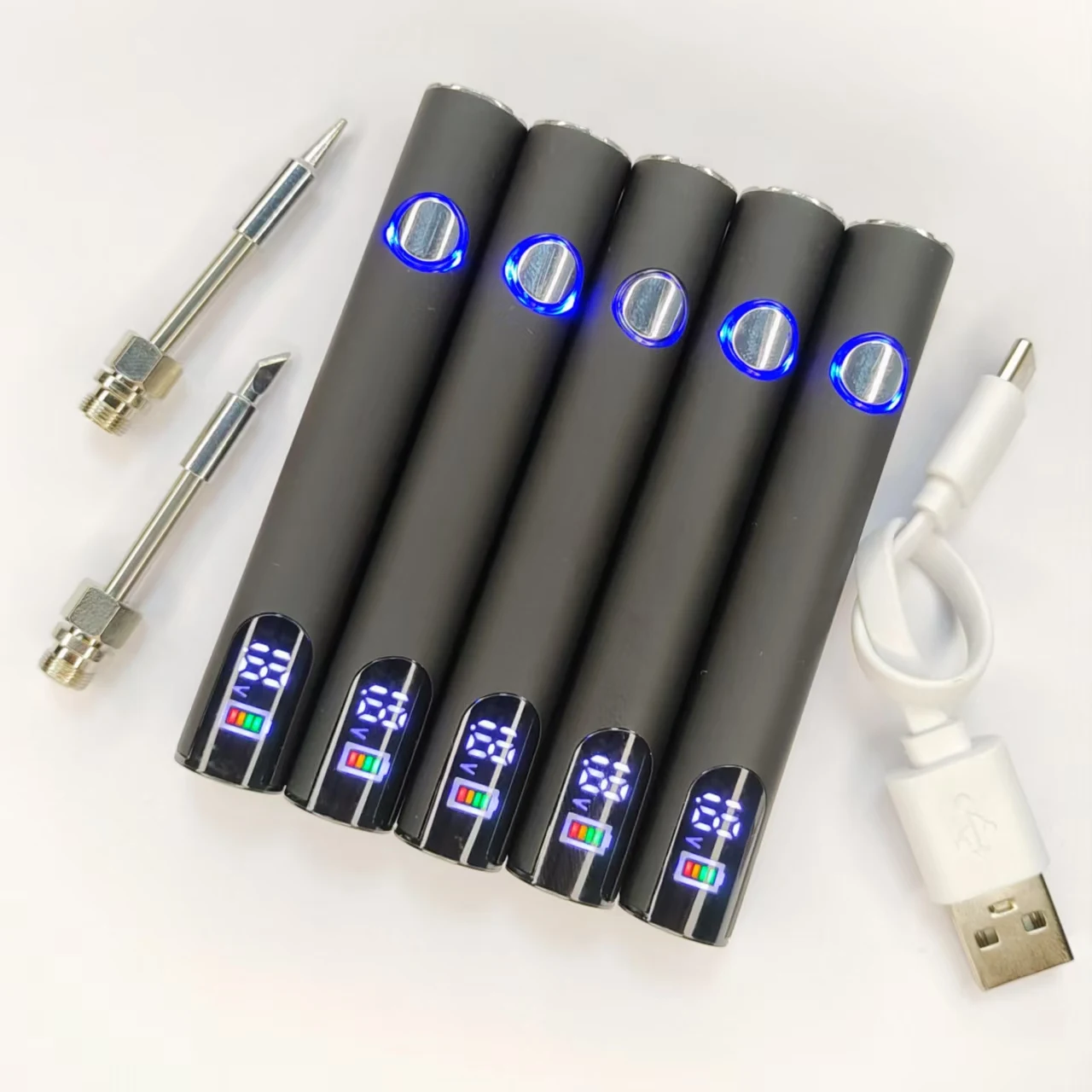 5 шт. светодиодный аккумулятор с резьбой 510 500 мАч, ручка-тележка с регулируемым напряжением, портативный электрический паяльник, сварочный
5 шт. светодиодный аккумулятор с резьбой 510 500 мАч, ручка-тележка с регулируемым напряжением, портативный электрический паяльник, сварочный