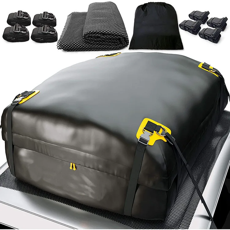 Custom Wholesale Waterproof PVC Car Roof Luggage Bag With Cargo Bag Sunscreen Outdoor Accessory Rooftop Cargo Carrier
Custom Wholesale Waterproof PVC Car Roof Luggage Bag With Cargo Bag Sunscreen Outdoor Accessory Rooftop Cargo Carrier