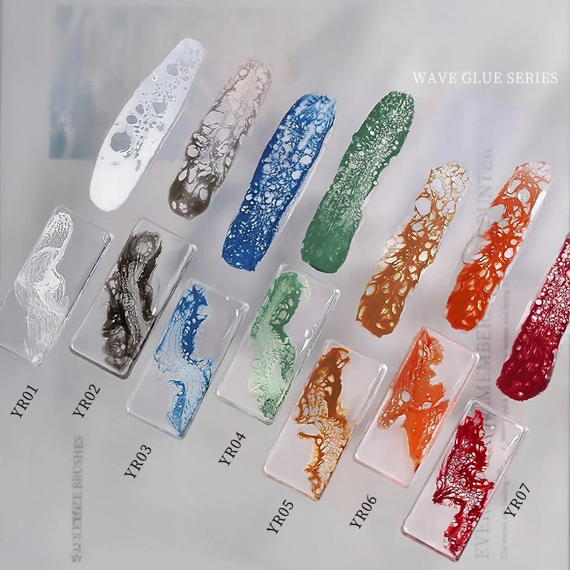7Colors Wave Gel Nails Rapid Smudging Special Halo Dye Nail Art Bubble Hole Gel 10color For Marble Wave Nail Art For Nail Salon
7Colors Wave Gel Nails Rapid Smudging Special Halo Dye Nail Art Bubble Hole Gel 10color For Marble Wave Nail Art For Nail Salon