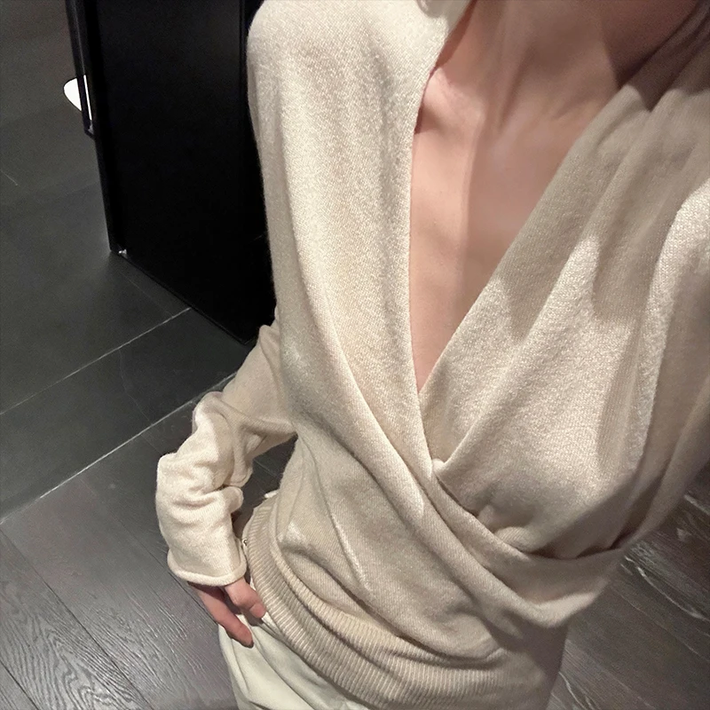 GYO Camere Вязаный свитер Milk Tea Color Cross Design Street Sle Slim Fit Long Sve Regular Thin Весенний сезон
GYO Camere Вязаный свитер Milk Tea Color Cross Design Street Sle Slim Fit Long Sve Regular Thin Весенний сезон