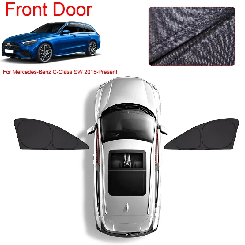 Car Polyester Window Privacy Sunshade Cover For Mercedes-Benz C-Class 2015-Present Auto Anti-UV Heat Insulation Protect Cover
Car Polyester Window Privacy Sunshade Cover For Mercedes-Benz C-Class 2015-Present Auto Anti-UV Heat Insulation Protect Cover